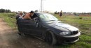 Influencer and pals trash $500 BMW in Spain, dump it in a local river when it breaks down