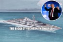 Donald Trump's Princess II was to become the world's biggest and most beautiful superyacht