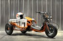 Custom Honda Ruckus scooter