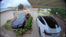 DoorDash delivery driver has runaway Lexus on ViralHog