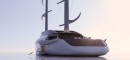 Double Luck sailing yacht concept