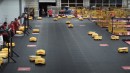Autonomous robots sorting mail in Greece