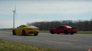 Jaguar F-Type R vs. Dodge Challenger SRT Hellcat