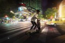 The Dragonfly Hyperscooter is meant to be the urban-mobility equivalent to the hypercar
