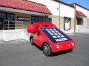 The Phone Car is a VW Beetle dressed up as nostalgia, an iconic custom creation