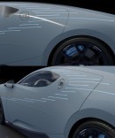 Hyundai Ioniq N Sport Coupe & Lexus LFA & Bugatti Starlight EV renderings