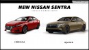2025 Nissan Sentra Pathfinder CGI new generation by Digimods DESIGN