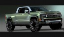 GM Design SUV & truck ideation sketches for Chevy