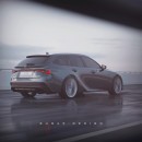 Lexus IS Sportwagon rendering by sugardesign_1