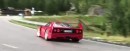 Drifting Ferrari F40
