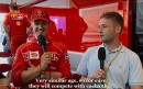 Michael Schumacher and Jos Verstappen