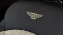 Bentley Emblem embroidery on Mulsanne Speed seat