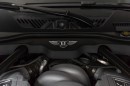 Bentley engine compartment emblem in Mulsanne Speed