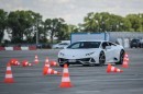 Lamborghini Huracan Evo maneuverability test