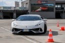 Lamborghini Huracan Evo city maneuverability test