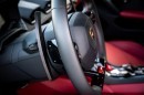 Lamborghini Huracan Evo gearshift paddles