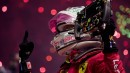 Sebastian Vettel Celebrating Singapore GP Win