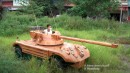 Wooden Panhard EBR 105 Tank