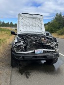 2022 Ford Bronco after deer collision