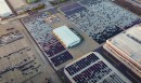 Teslas in the Shanghai South Port, ready to be shipped