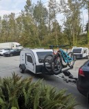 Droplet teardrop trailer is a lightweight, airy, and fully-functional towable for whatever you might need