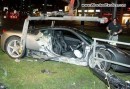 Ferrari 458 Italia crashed in Munich