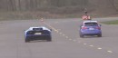Audi RS3 Drag Races Lamborghini Aventador S