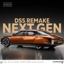 Citroen DS remake by DS automobiles rendering by avarvarii