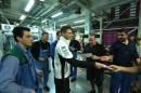 Marco Wittmann at the BMW Plant in Munich