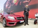 Gabriele del Torchio and his new CLS 63 AMG