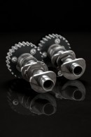 Ducati Testastretta DVT engine, camshafts and pulleys