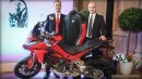 Ducati Multistrada 1200S D|Air Receives the “Professor Ferdinand Porsche” Prize