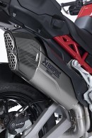 Ducati Multistrada V4 with Akrapovic hardware