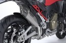 Ducati Multistrada V4 with Akrapovic hardware
