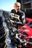 Ducati CEO Claudio Domenicali looking happy