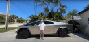 Dude Rents a Tesla Cybertruck Then Engages Drift Mode