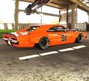 Dukes of Hazzard Dodge Charger "General Turbo" (rendering)