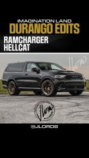 Dodge Dakota Ramcharger Hellcat V8 SUV rendering by jlord8