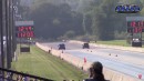 Dodge Durango SRT Hellcat drag races Coyote Ford F-150, Mustang GT and BMW 3 Series on DRACS