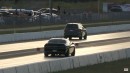 Dodge Durango SRT Hellcat drag races SRT 392, Challenger, Chevy SS on Wheels