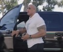 The Rock Gifts Ford Truck to Navy Vet