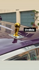 Dwight Howard's New NBA Championship Trophy on Rolls-Royce Cullinan