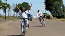 Dwyane Wade Biking Through France