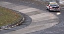 E30 BMW Has Hard Crash while Lapping Nurburgring