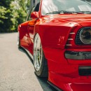 E30 BMW With LTO Widebody Kit Looks Like an M3 Wagon Dream