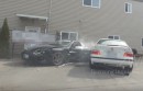E36 M3 vs Supra crash