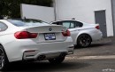 BMW F80 M3 and F82 M4 on the scale