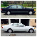 Pair of pristine Mercedes-Benz W140 S-Class for sale on eBay