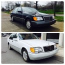 Pair of pristine Mercedes-Benz W140 S-Class for sale on eBay