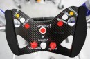 F1 steering wheel, customized for Ecclestone